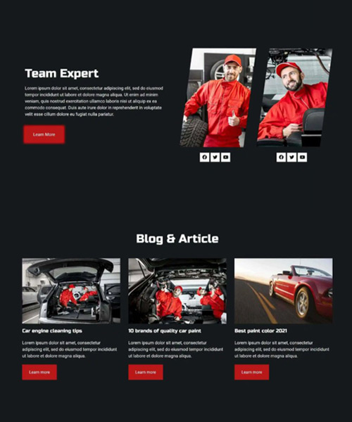 Multi nested grids sample site